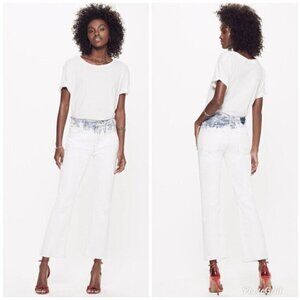 Mother Superior The Dutchie Dante’s Garden Blue White Bleach Wash Jeans 27